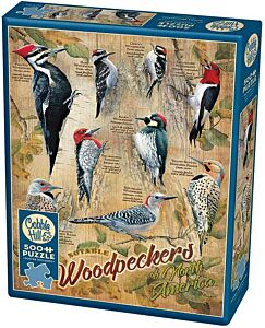 Cobble Hill puzzle Woodpeckers 500