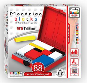 Mondrian blocks (red version)