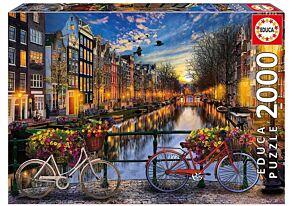 Amsterdam with love - Educa puzzle 2000