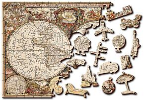 Antique World puzzle (Wooden City)