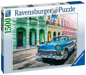 Cuba Cars Ravensburger Puzzle 1500