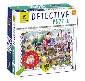 Detective Puzzle: Fantasy Characters