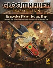 Removable sticker set for Jaws of the Lion