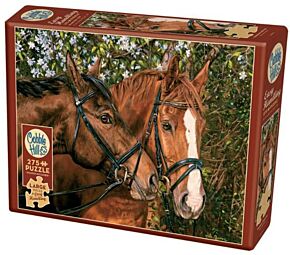 large pieces puzzle adults themed horses