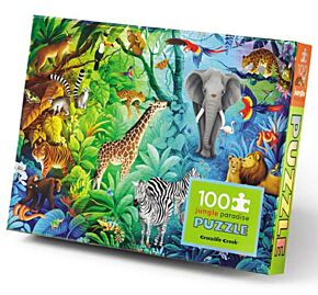 Holographic animal puzzle 100