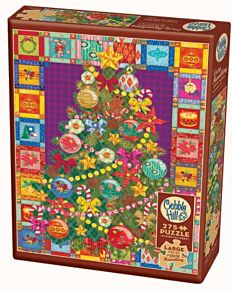 puzzle with large pieces for seniors theme Christmas