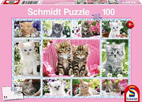 Kittens puzzle 100