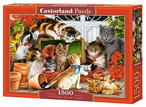 Kittens Play Time Castorland puzzle 1500