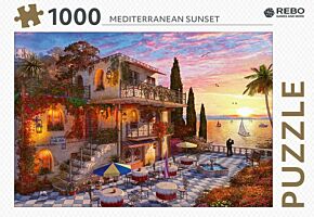 Mediterranean Sunset puzzle Rebo
