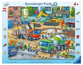 Jigsaw puzzle Construction site (Ravensburger 05142)