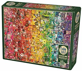 Rainbow puzzle 1000 pieces