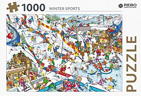 Puzzle Winter Sport 1000 pieces