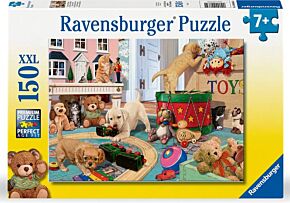 Ravensburger puzzle with little paws