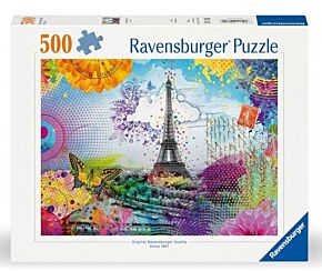 Ravensburger puzzle Postcard from Paris 500