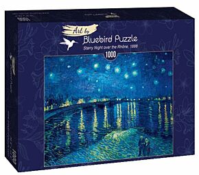Art by Bluebird Puzzle: Starry Night over the Rhône, 1888