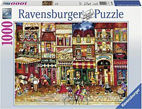 Streets of France - jigsaw puzzle Ravensburger - 1000 pieces