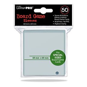 Special Sized Board Game Sleeves (69x69mm) clear