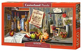 Vintage Red & Italian Treasures (Castorland puzzle)