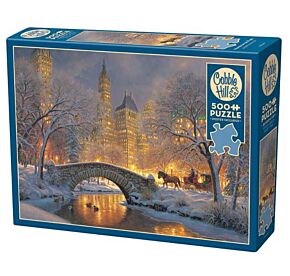 Winter in the Park puzzle 500