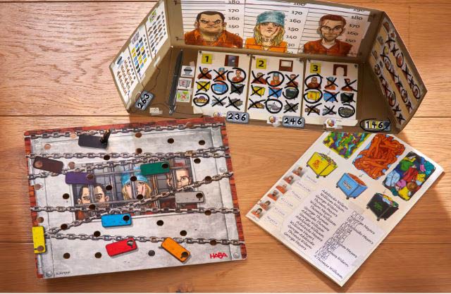 The Key: Escape from Strongwall Prison, Board Game